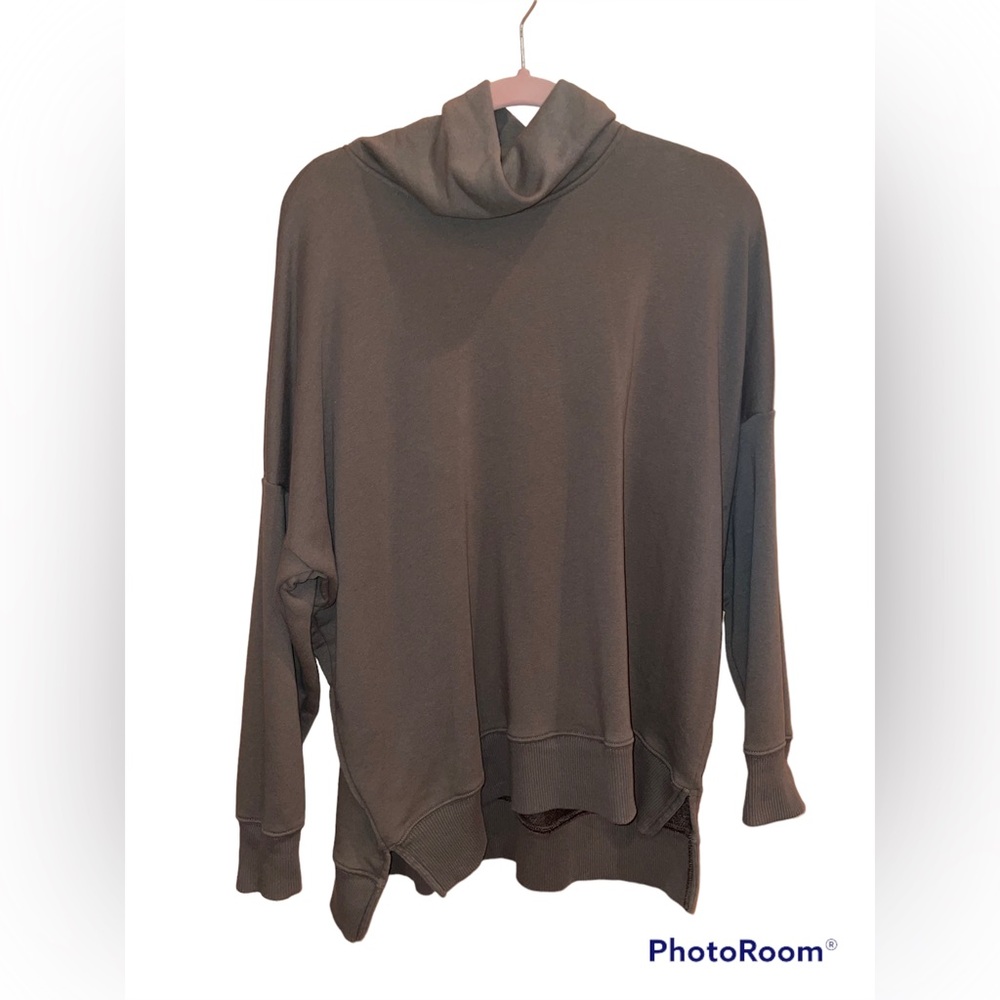 Aerie neck pullover sweater